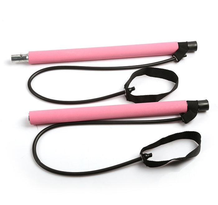 Yoga & Crossfit Resistance Band Bar – Home Gym Trainer