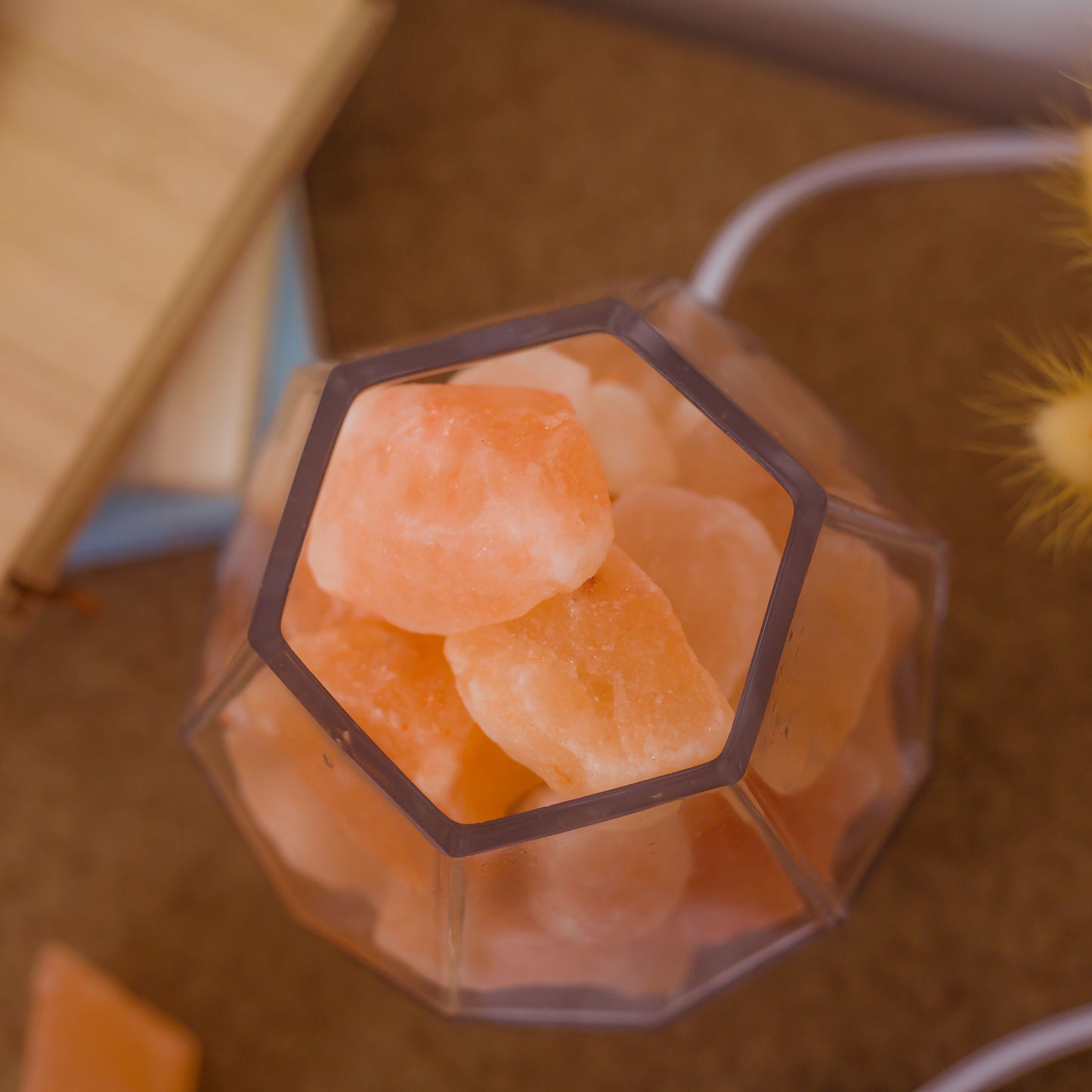 Himalayan Salt Lamp – Natural Glow for Calm, Cozy Spaces