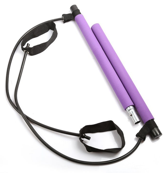 Yoga & Crossfit Resistance Band Bar – Home Gym Trainer