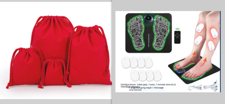 Foot Massage Pad – EMS Muscle Stimulator for Legs & Feet