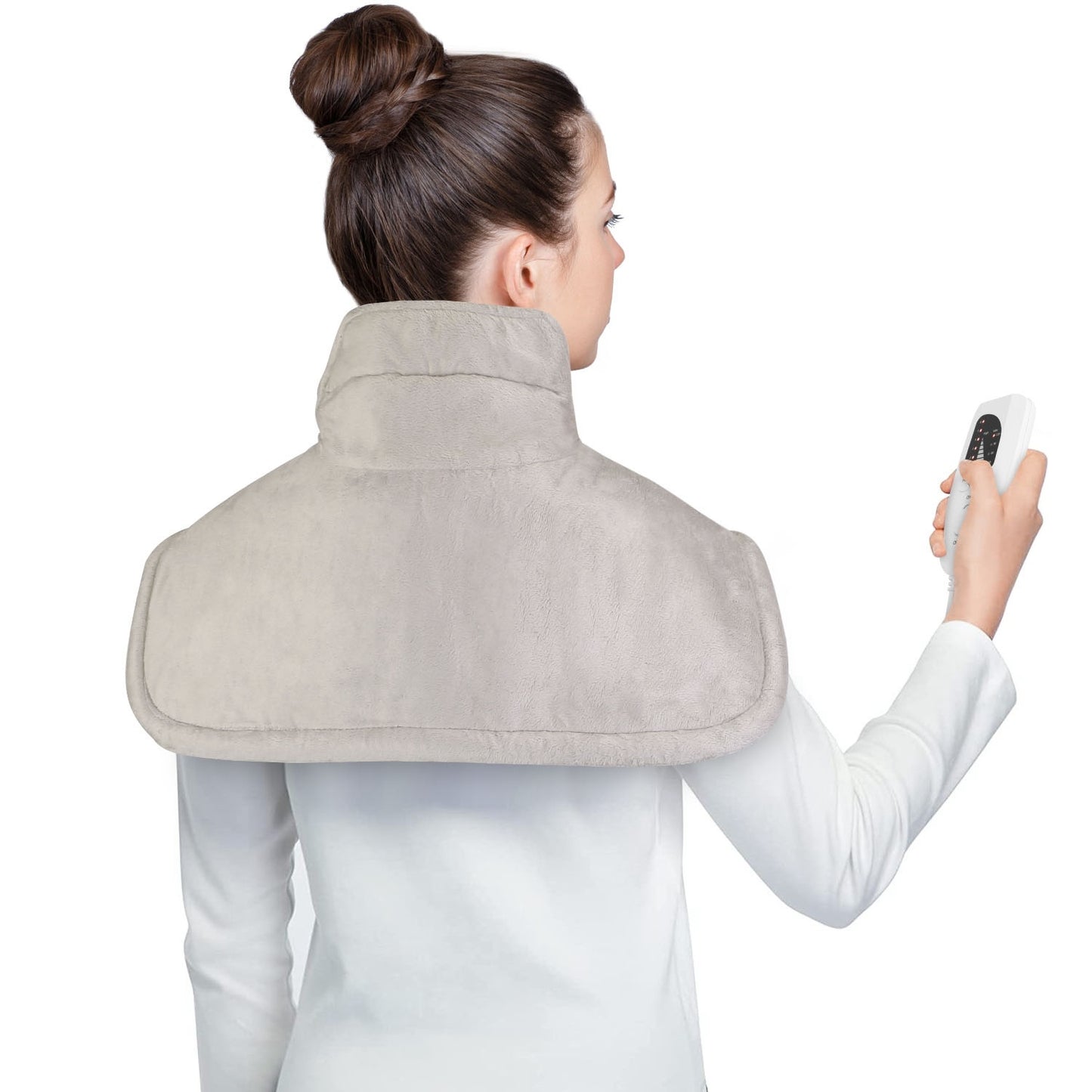 Weighted Neck & Shoulder Heating Pad – Soothing Heat Therapy