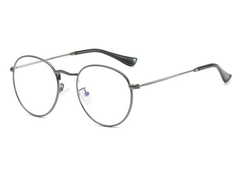 Blue Light Blocking Glasses – Stylish Metal Frame for Comfort