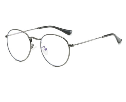 Blue Light Blocking Glasses – Stylish Metal Frame for Comfort