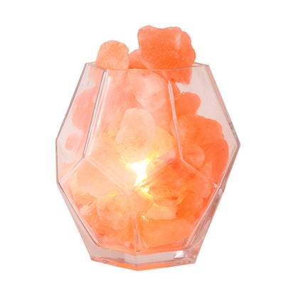Himalayan Salt Lamp – Natural Glow for Calm, Cozy Spaces