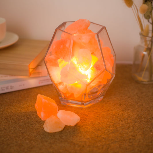 Himalayan Salt Lamp – Natural Glow for Calm, Cozy Spaces