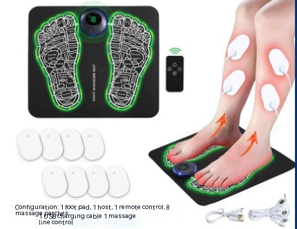 Foot Massage Pad – EMS Muscle Stimulator for Legs & Feet