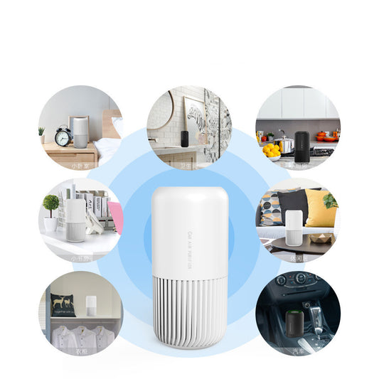 Compact Desktop Air Purifier – Quiet, Smart, and Powerful