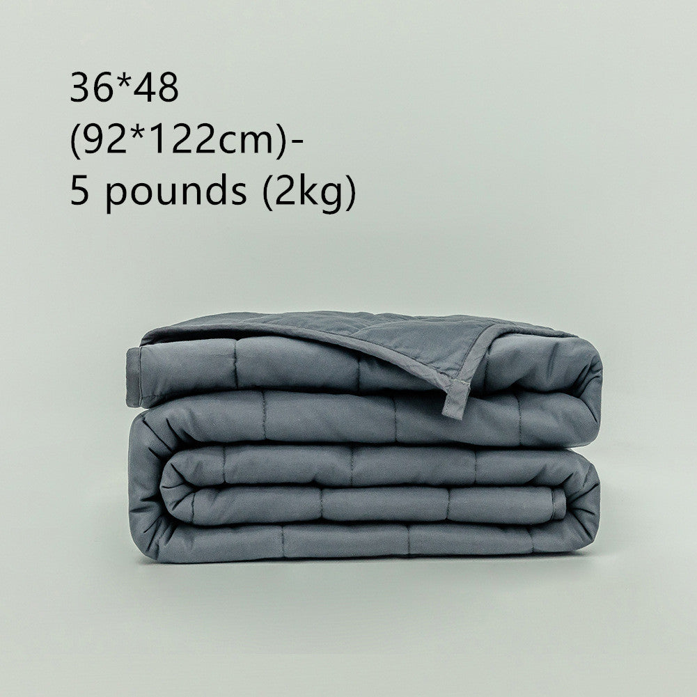 Soft Cotton Weighted Blanket – Relax, Unwind, and Sleep Better