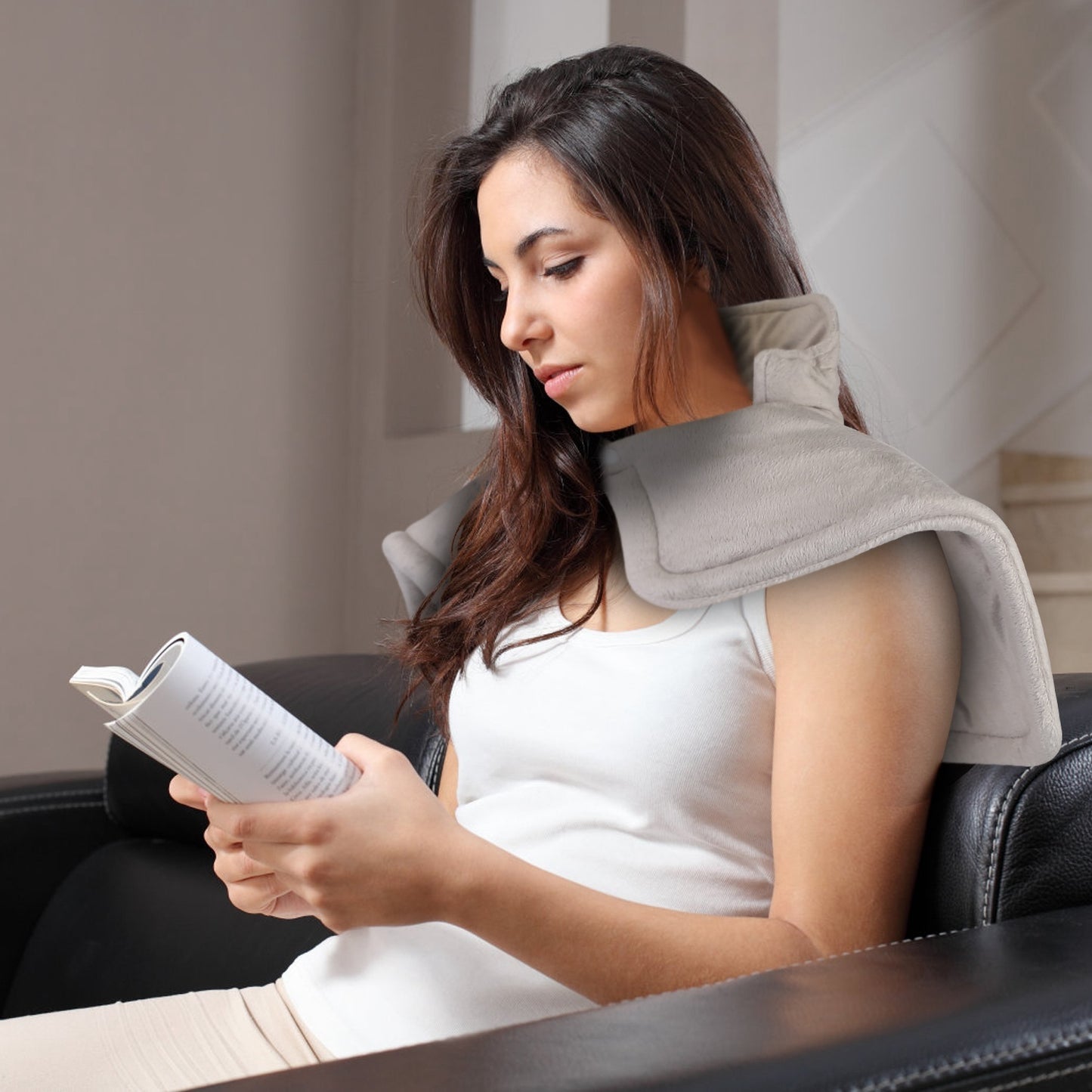 Weighted Neck & Shoulder Heating Pad – Soothing Heat Therapy