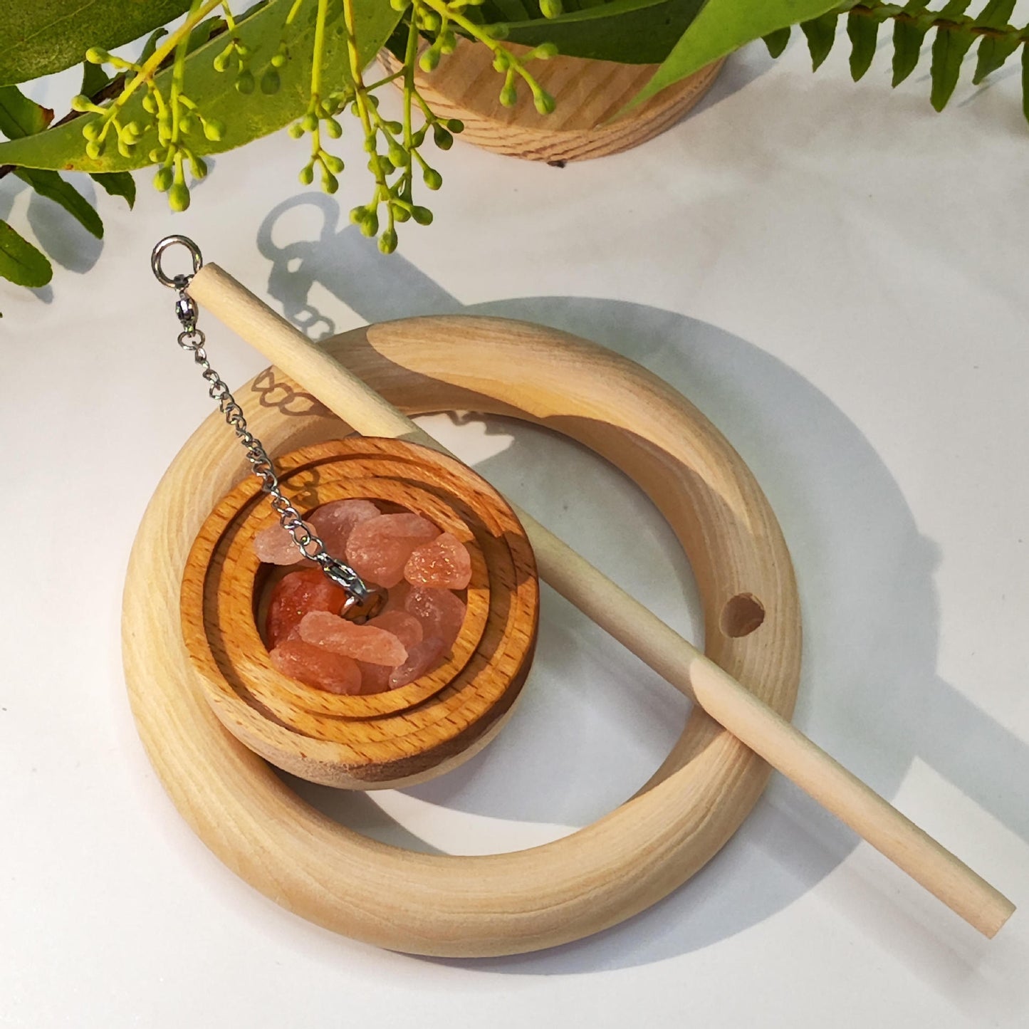 Salt Rock Aromatherapy Diffuser – Natural Flameless Oil Decoration