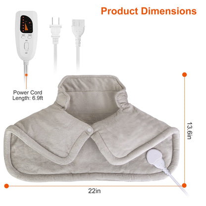 Weighted Neck & Shoulder Heating Pad – Soothing Heat Therapy