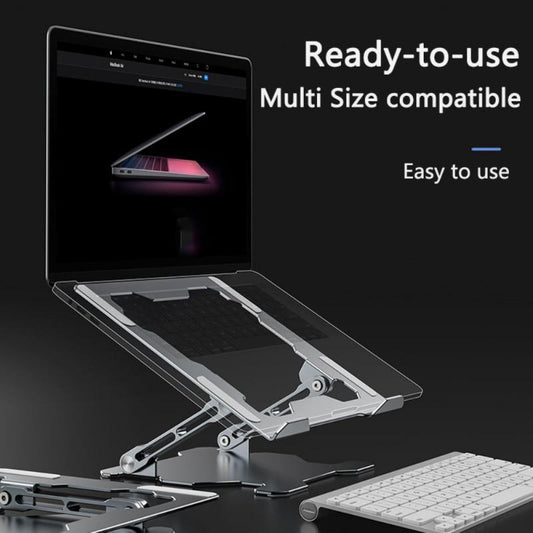 Adjustable Laptop Stand – Portable Aluminum Riser for Better Posture
