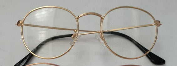 Blue Light Blocking Glasses – Stylish Metal Frame for Comfort