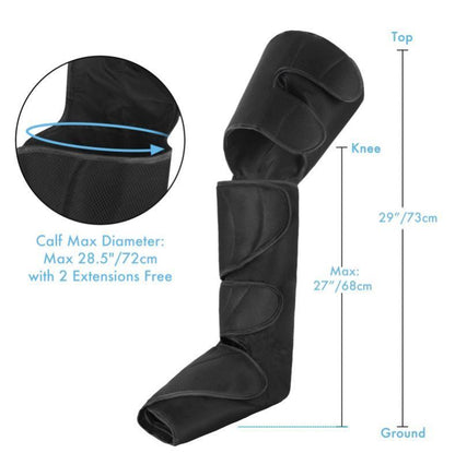 Air Compression Leg Massager – Recovery Boots for Pain Relief
