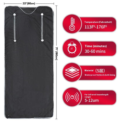 Infrared Sauna Blanket – Detox, Relax & Boost Wellness