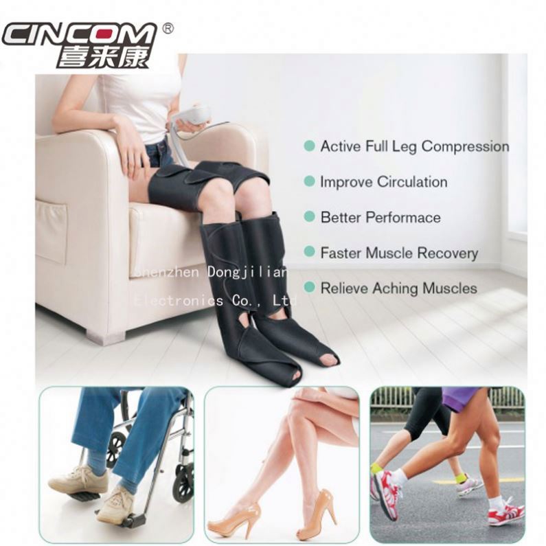 Air Compression Leg Massager – Recovery Boots for Pain Relief