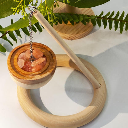 Salt Rock Aromatherapy Diffuser – Natural Flameless Oil Decoration