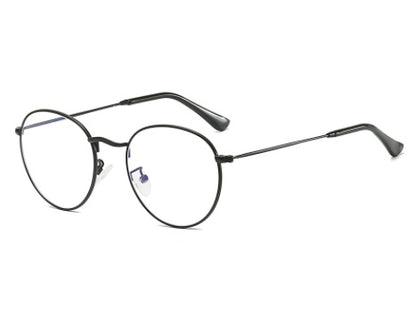 Blue Light Blocking Glasses – Stylish Metal Frame for Comfort