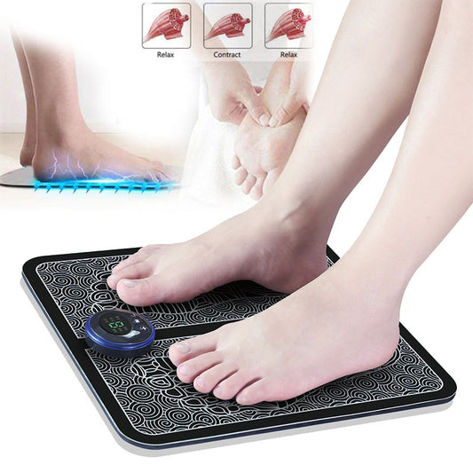 Foot Massage Pad – EMS Muscle Stimulator for Legs & Feet