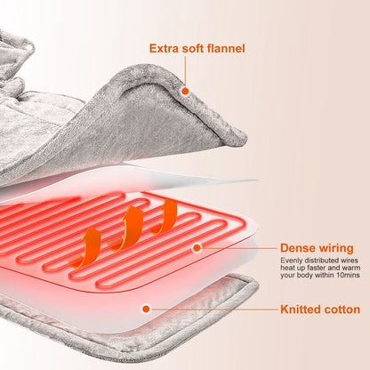 Weighted Neck & Shoulder Heating Pad – Soothing Heat Therapy