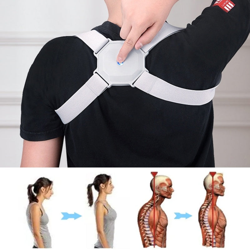 Smart Posture Corrector – Adjustable Back Support for Kids & Adults