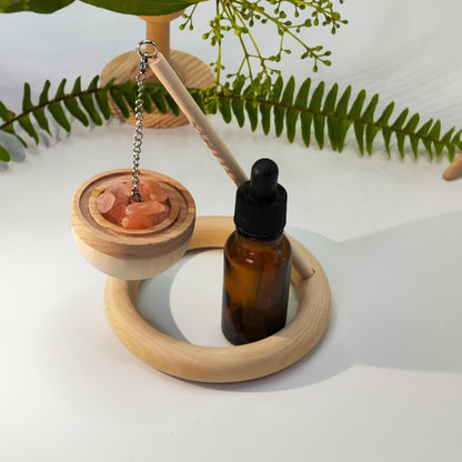 Salt Rock Aromatherapy Diffuser – Natural Flameless Oil Decoration