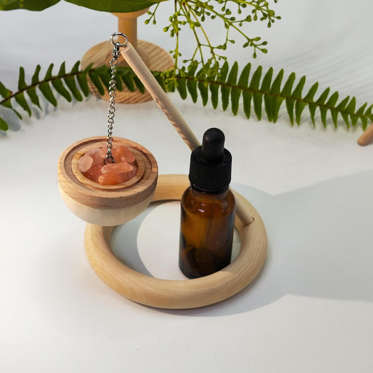 Salt Rock Aromatherapy Diffuser – Natural Flameless Oil Decoration