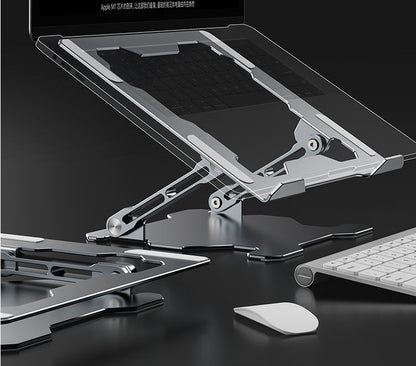 Adjustable Laptop Stand – Portable Aluminum Riser for Better Posture
