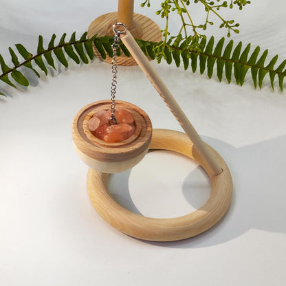 Salt Rock Aromatherapy Diffuser – Natural Flameless Oil Decoration