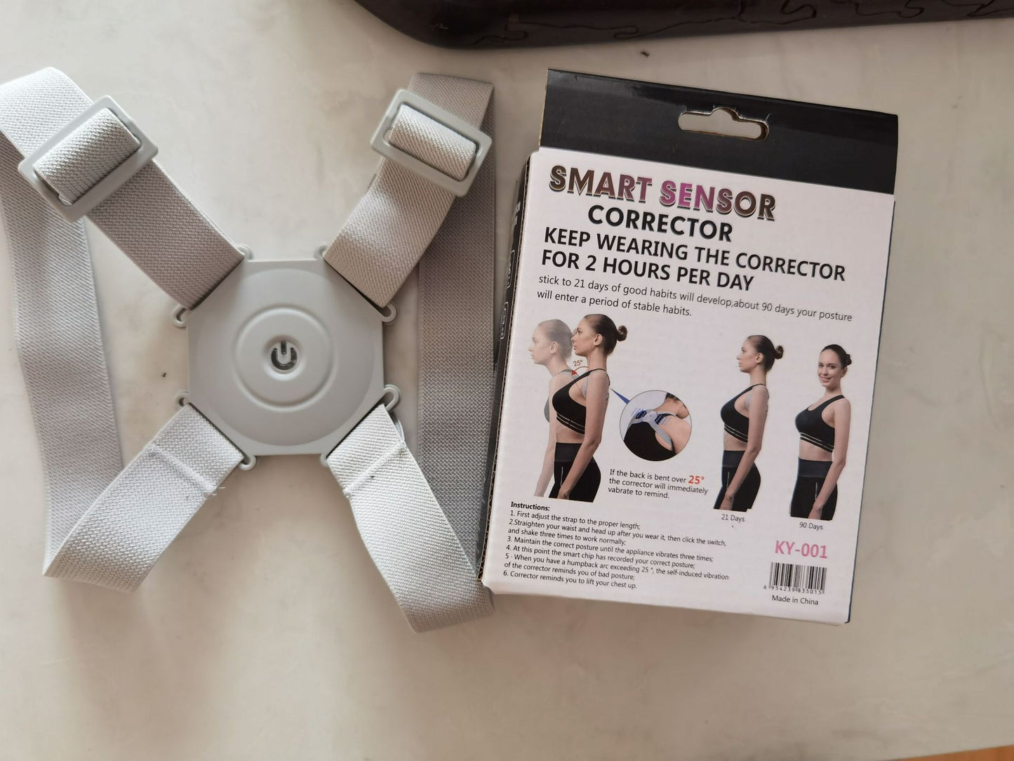 Smart Posture Corrector – Adjustable Back Support for Kids & Adults