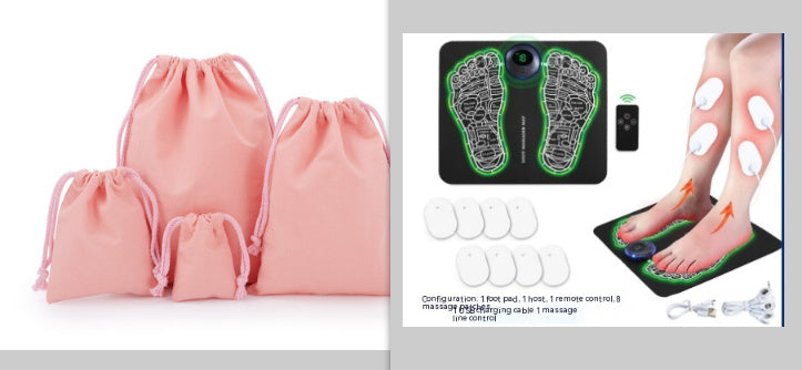 Foot Massage Pad – EMS Muscle Stimulator for Legs & Feet