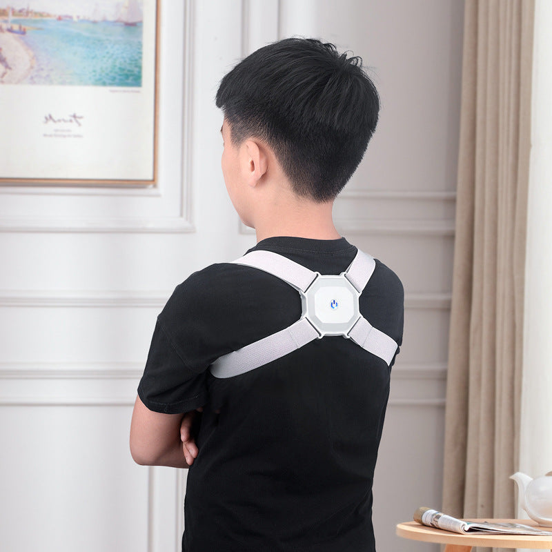Smart Posture Corrector – Adjustable Back Support for Kids & Adults